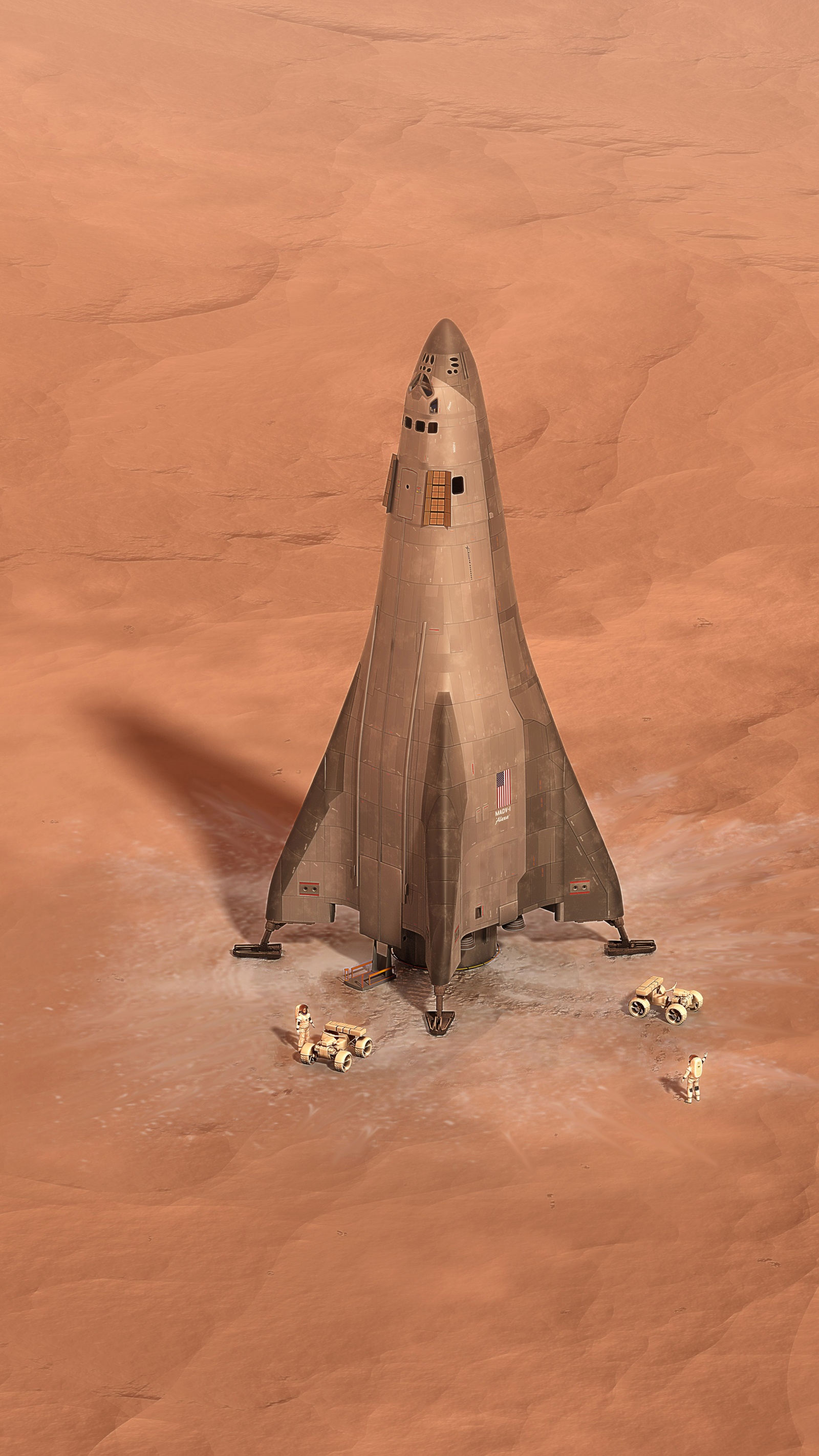 Lockheed Martin показала план марсианской орбитальной станции и спускаемого аппарата - 5